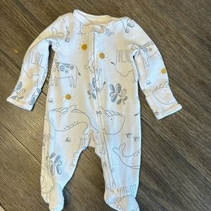 0008 Simple joys newborn onesie newborn